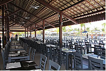 Restaurante exterior - Hotel Vila Gal&eacute; - Cumbuco